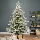 Árvore de Natal Nevada 1,80m de Altura - 1.326 Galhos - Micro LED
